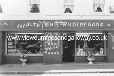 English Street: Health and Wholefoods shop 