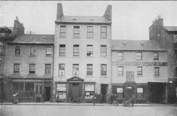 King Street works - Burns Inn and Street entrance 