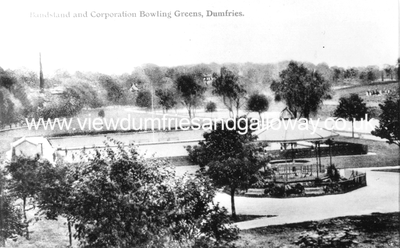 Bandstand and Corporation Bowling Greens, Dumfries
