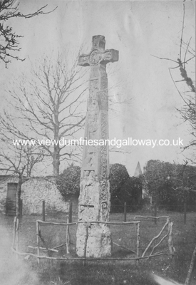 The Cross before removal into church 