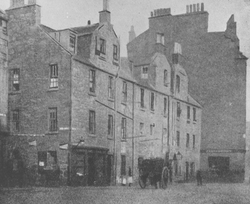 Carlyle's first lodging in Simon Square 