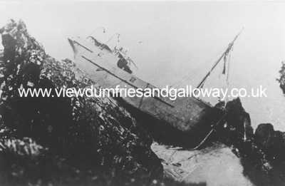 Shipwreck of the SS Dunira