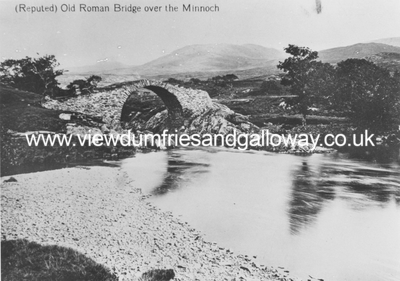 (Reputed) Old Roman bridge over Minnoch
