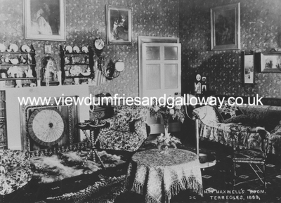 Mrs Maxwell's room, Terregles Street, interior