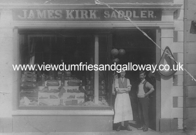 James Kirk, saddler's shop