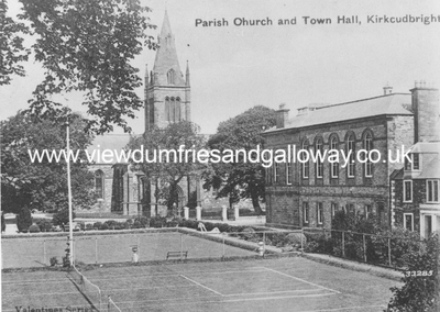Kirkcudbright Parish Church and Town Hall 