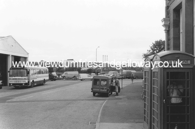 Harbour Square, Kirkcudbright, Western SMT bus garage