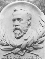 Alexander Anderson Memorial Medallion 