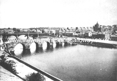 Dumfries old and new bridges 