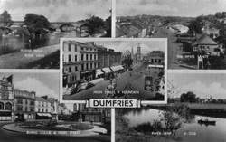 Views of Dumfries town and district 