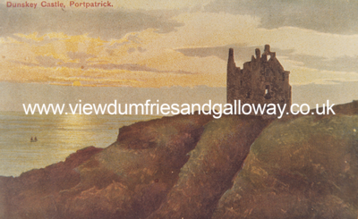 Portpatrick : Dunskey Castle 