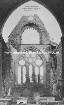 Sweetheart Abbey Gothic Window, New Abbey