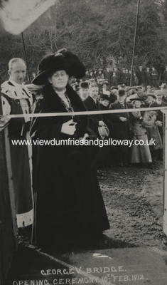 George V Bridge opening ceremony