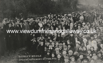 George V Bridge opening ceremony