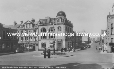 Queensberry Square and Great King Street, Dumfries