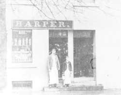 Harper's shop, Drumlanrig Street