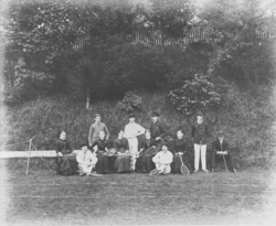 Tennis group photograph 