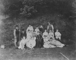 Tennis group photograph 