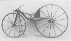 Kirkpatrick McMillan's bicycle 
